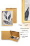 Wallity Pintura Decorativa en MDF con Marco (3 Piezas) 50 x 70 cm Multicolor